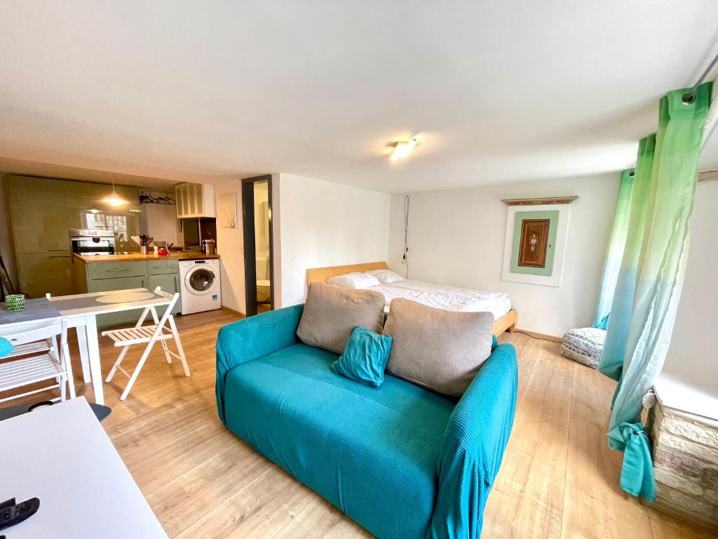 Posezení v ubytování Chez Alain Prévu - Boutique Hotel by Stay Swiss