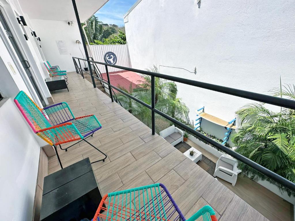 Balkón nebo terasa v ubytování Surf Ranch Tamarindo