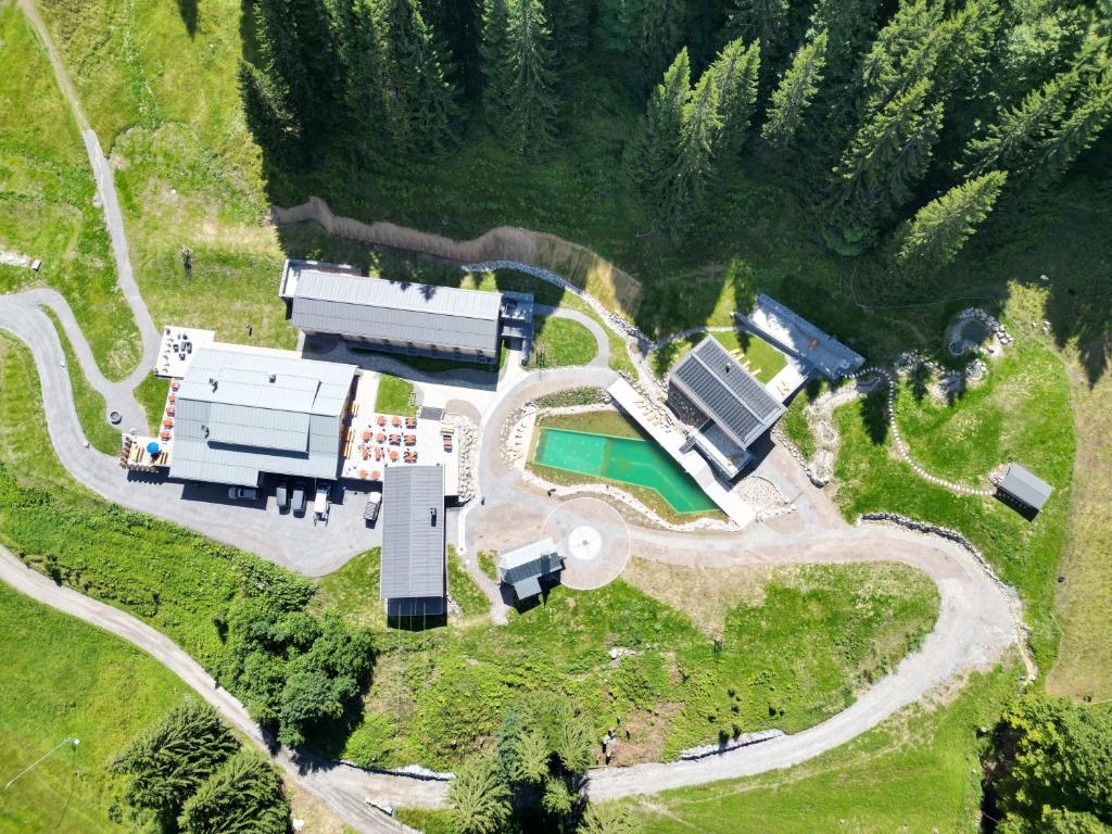 Bazén v ubytování Köpfle Alpe nebo v jeho okolí