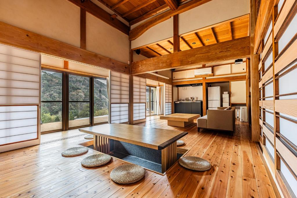 Kuchyň nebo kuchyňský kout v ubytování B&B ITADAKI