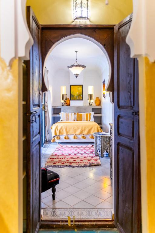 Riad El Youssoufi - Habitación Doble De Amarillo