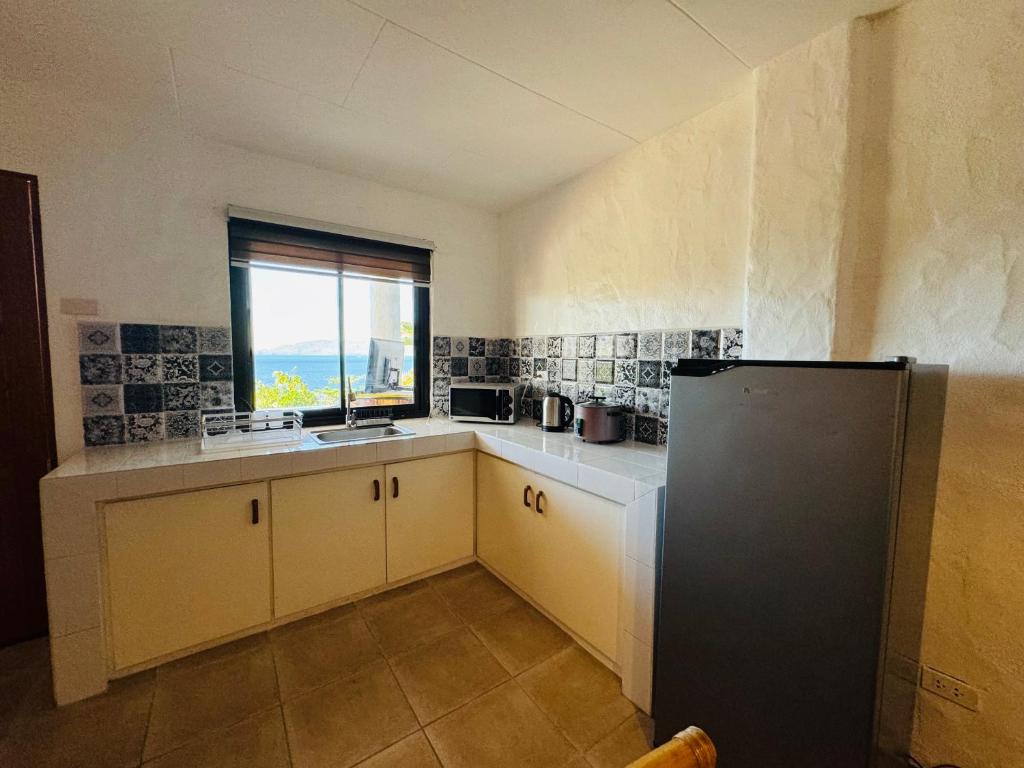 Kuchyň nebo kuchyňský kout v ubytování Casa Blanca Puerto Galera