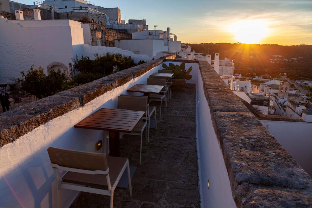 Балкон или терраса в La Sommità Relais & Chateaux