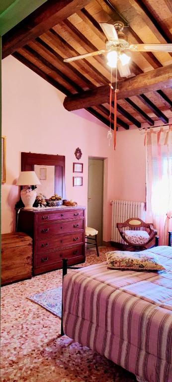 Posteľ alebo postele v izbe v ubytovaní La casa dei nonni