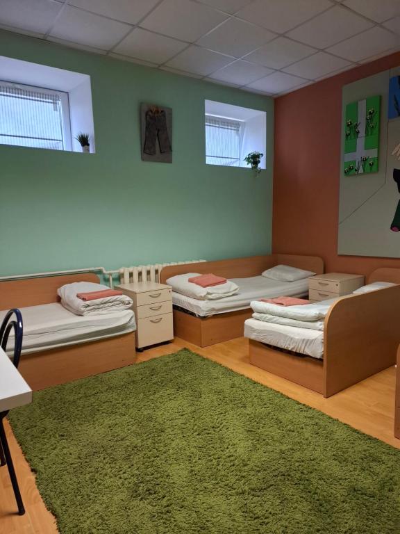 Postel nebo postele na pokoji v ubytování Jamaika @ Shopen