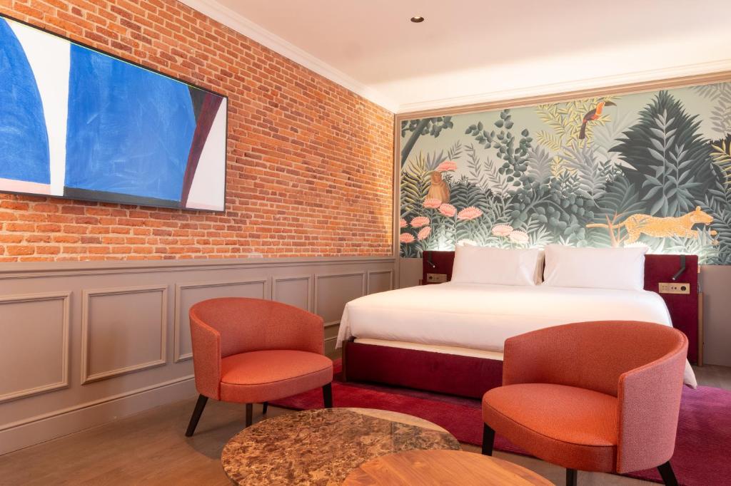 Postel nebo postele na pokoji v ubytování Casa Faraona Luxury Residences