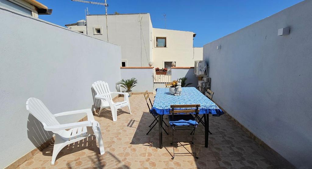 Balkón alebo terasa v ubytovaní La Piccola Perla di Ortigia