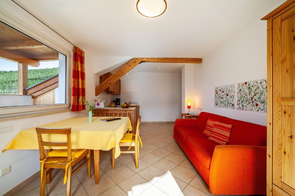 Posedenie v ubytovaní Gasserhof Ferienwohnung Morgenduft