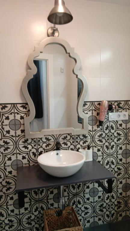 Koupelna v ubytování APARTAMENTOS FERNANDO III EL SANTO