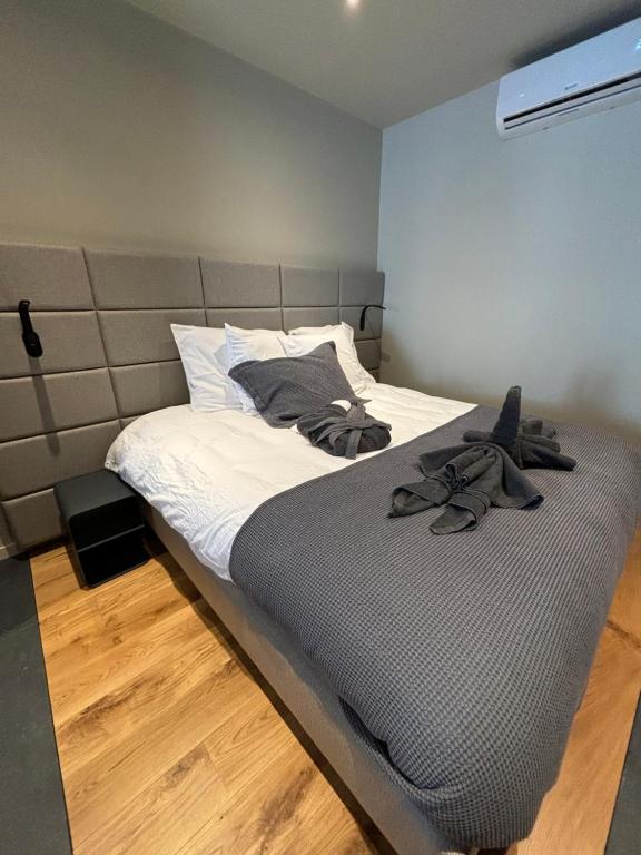 Postel nebo postele na pokoji v ubytování Hotel Mezza Notte