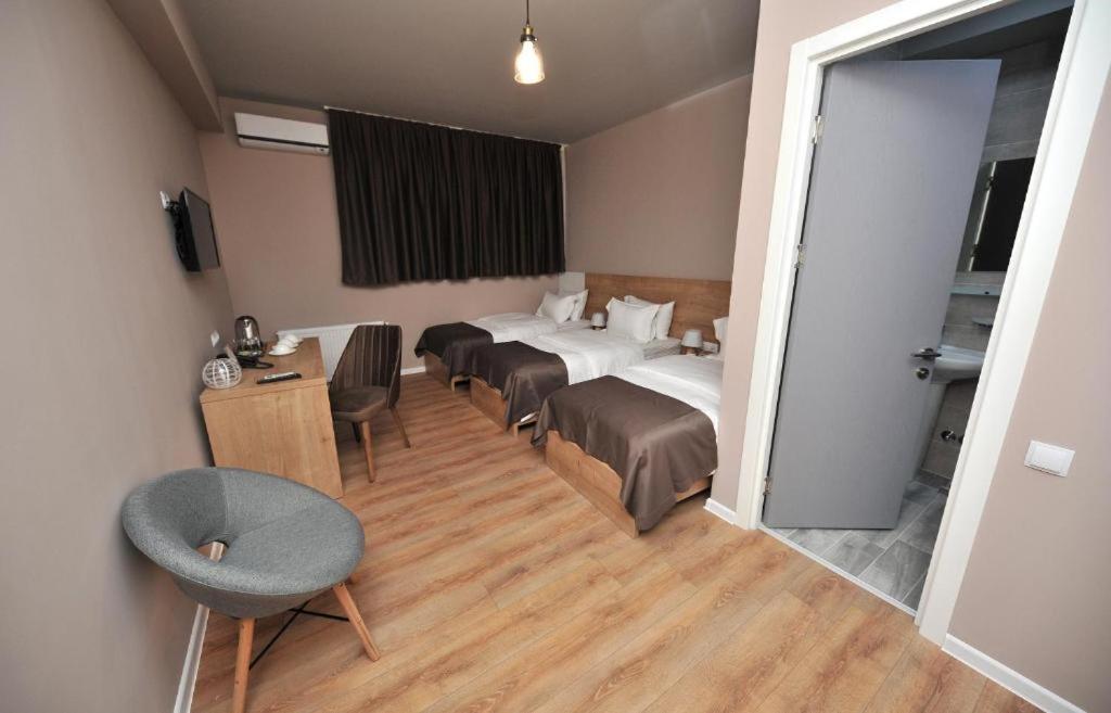 Posezení v ubytování Boho Tiflis Hotel