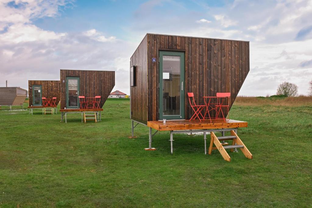 Κήπος έξω από το Sleep Space 4 - Hooksiel im Wangerland