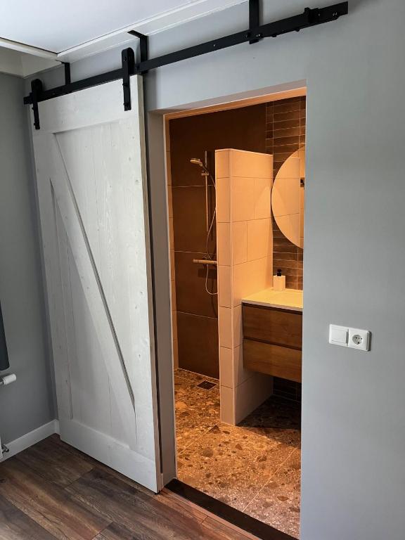 Koupelna v ubytování B&B Hoeve Fraai Achterhoek