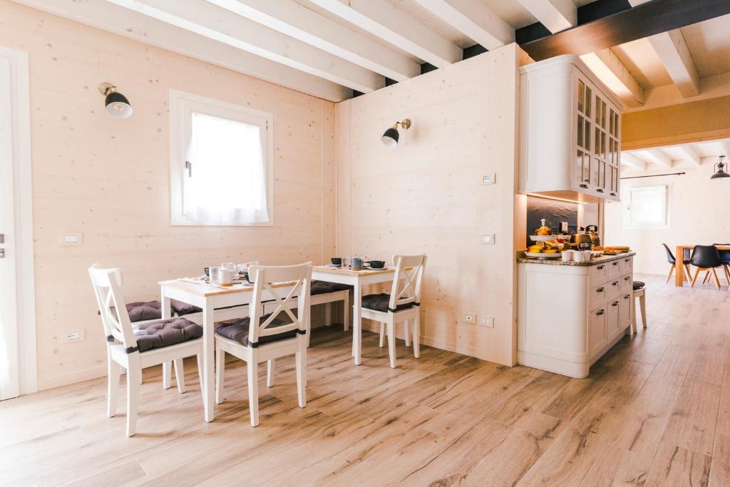 Kuchyňa alebo kuchynka v ubytovaní b&b al fienile