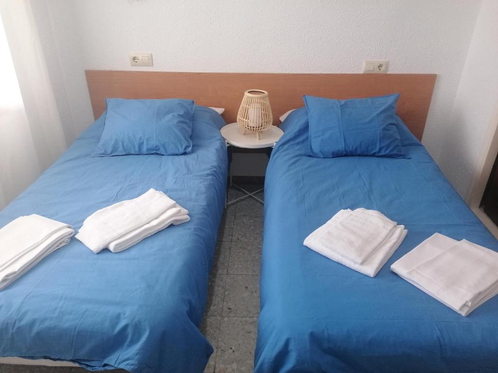 Postel nebo postele na pokoji v ubytování Global Immo 3370 LA SOLANA A 4-09