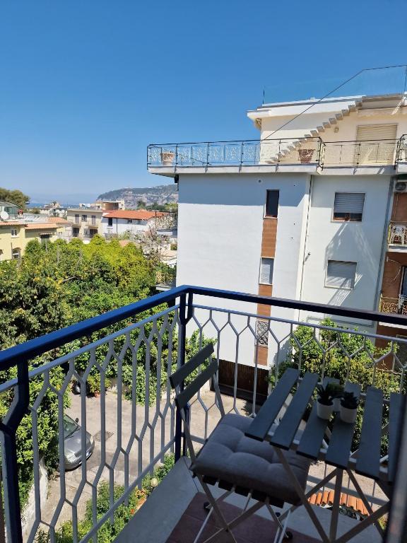 Balkón nebo terasa v ubytování Bellevue Sorrento