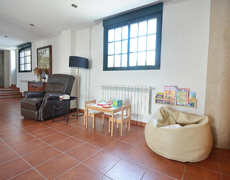 Posedenie v ubytovaní GALIHOST - Casa con enorme jardín en Cambados