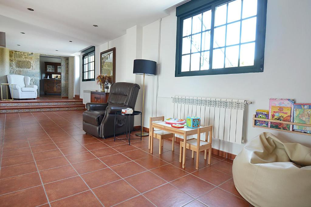 Posedenie v ubytovaní GALIHOST - Casa con enorme jardín en Cambados
