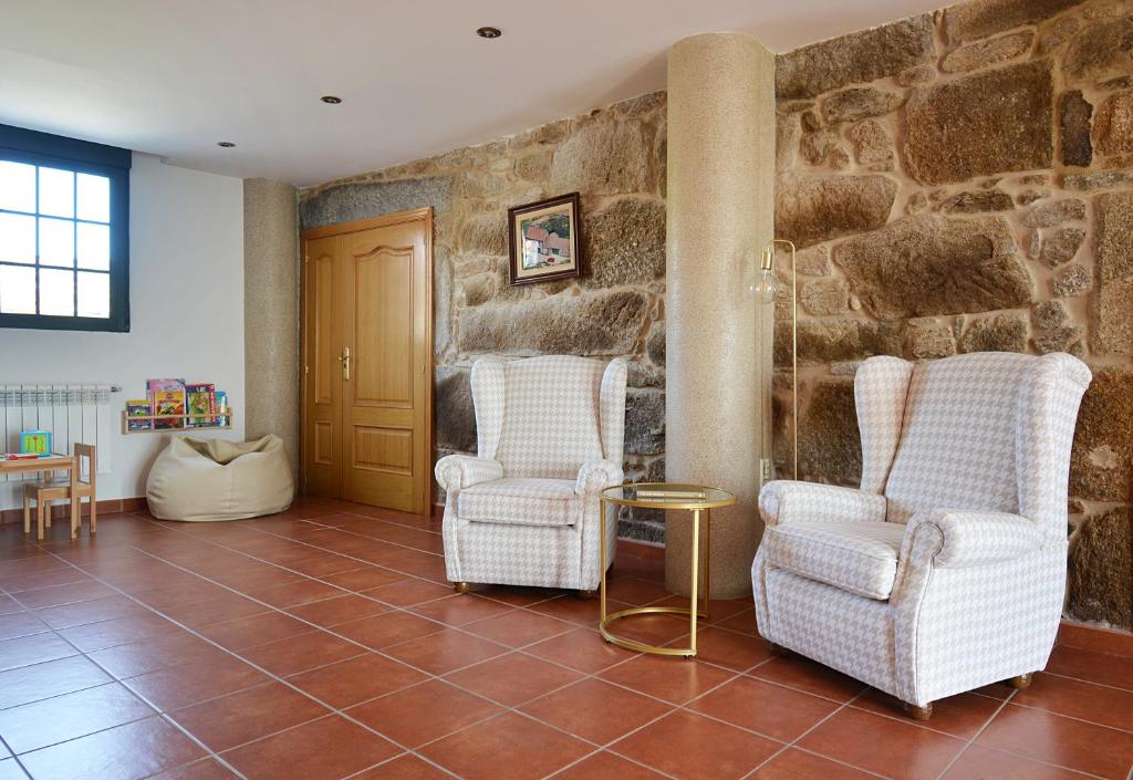 Posedenie v ubytovaní GALIHOST - Casa con enorme jardín en Cambados