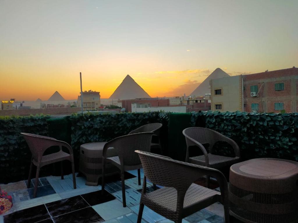 Amanecer o atardecer desde el bed and breakfast o alrededores