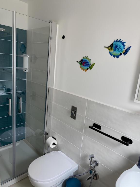 Koupelna v ubytování B&B Sicilia in Versi