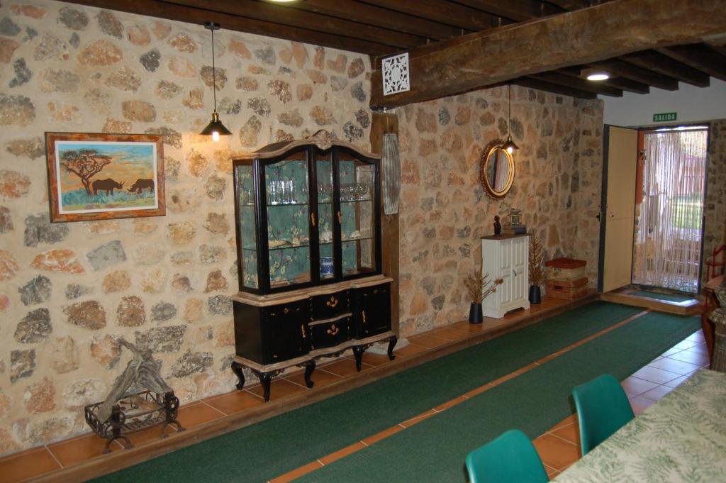Biliár nebo kulečník v ubytování Posada Casa Juanes