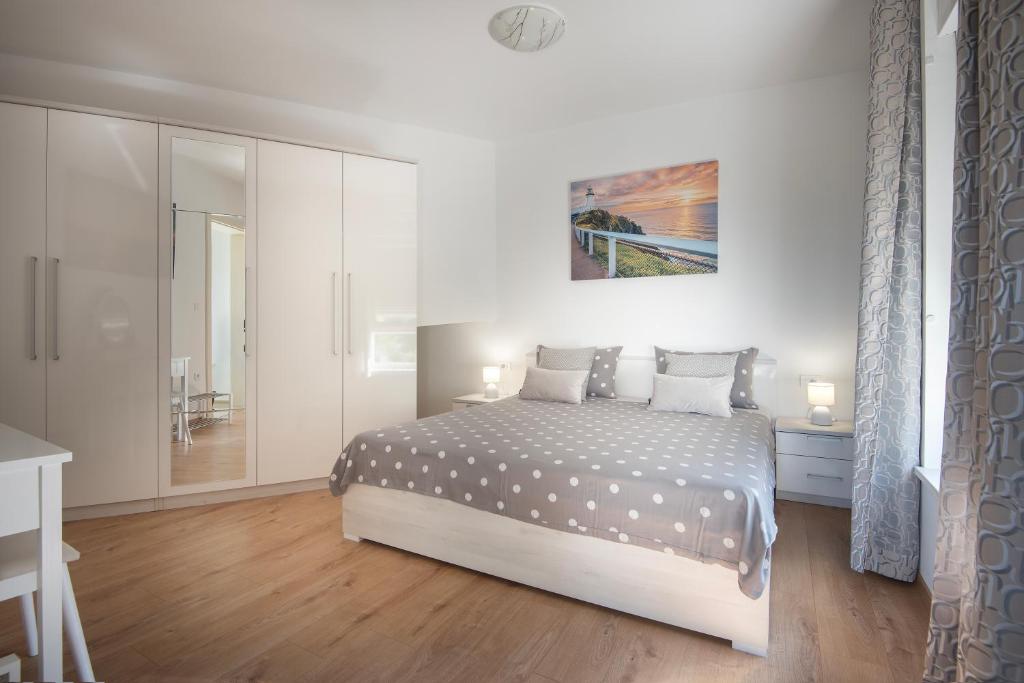 Postel nebo postele na pokoji v ubytování Apartment Klara