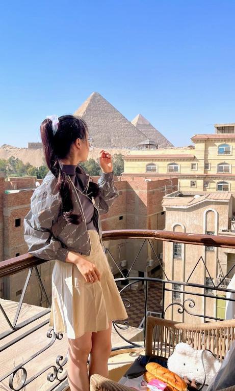 Nespecifikovaný výhled na hory nebo výhled na hory při pohledu z hotelu