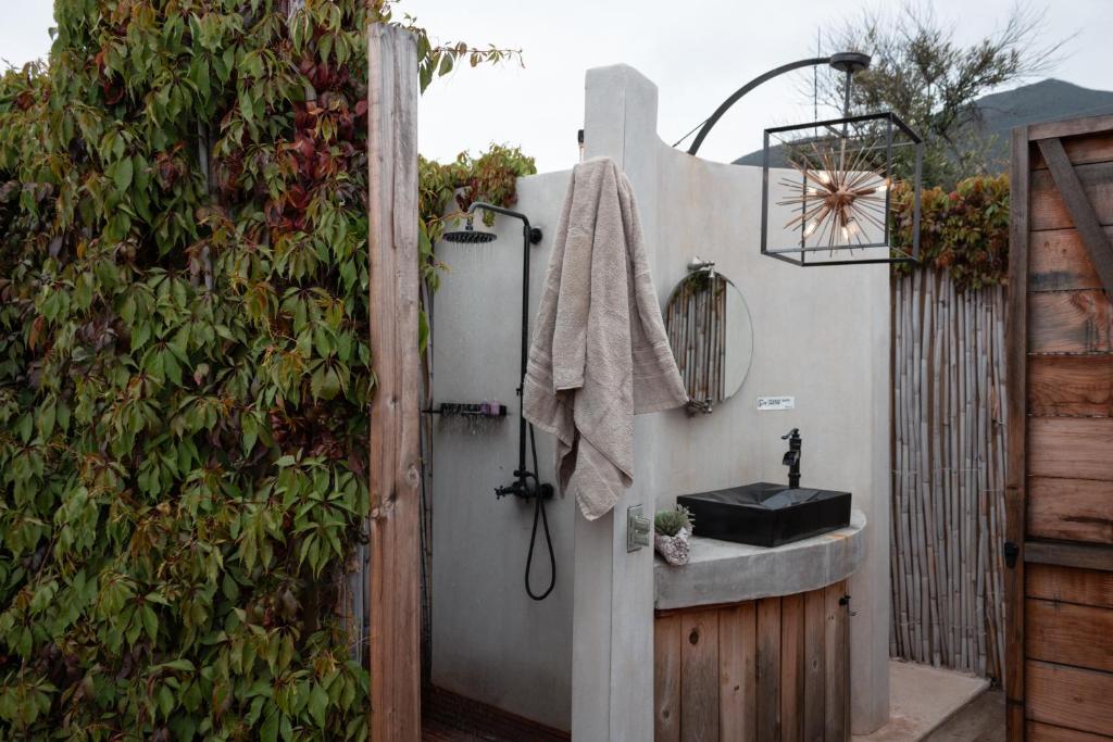 Zahrada ubytování Glamping Valle de Guadalupe with Private Bathrooms by YUMA Resort