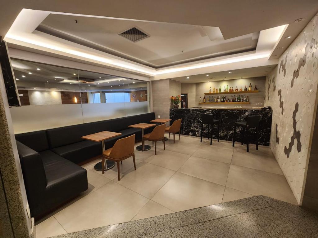 Гостиная зона в Mirador Rio Copacabana Hotel