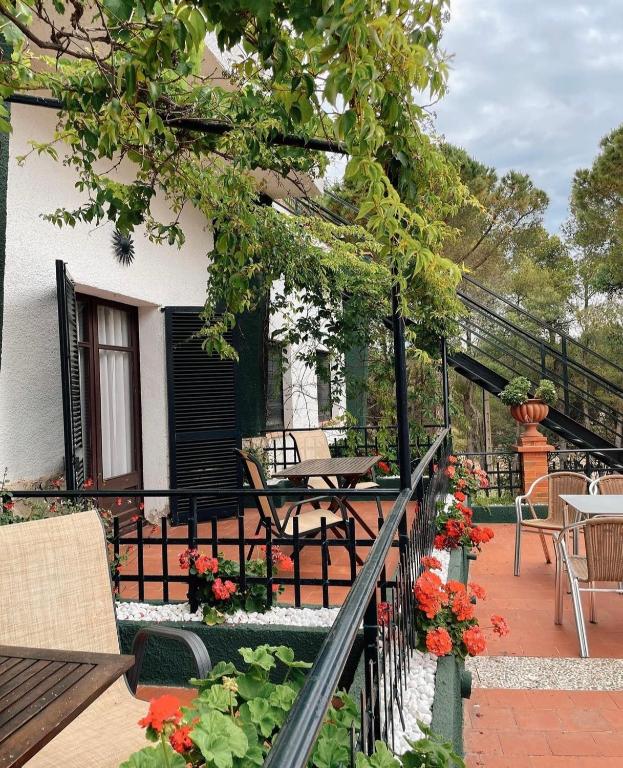 Balkón nebo terasa v ubytování Hotel Gri-Mar