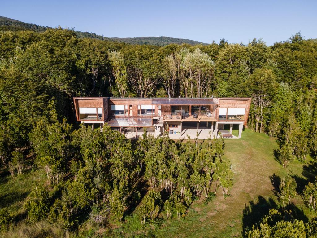 Casas Martín Pescador, Lago Huillinco, Chiloe