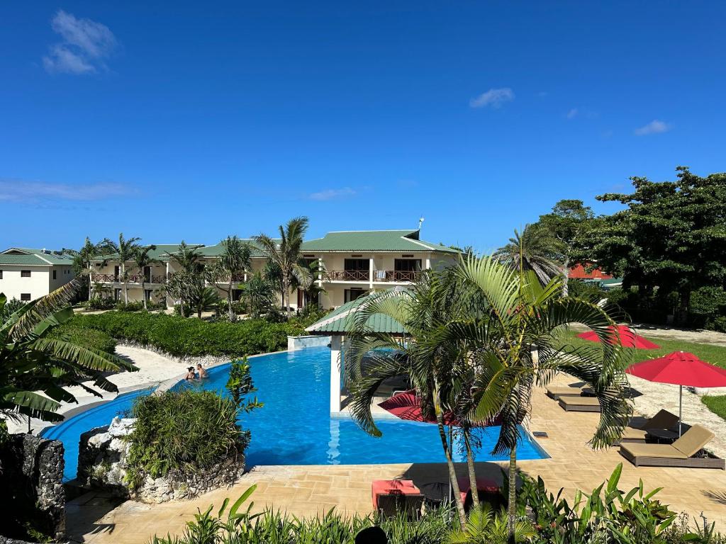 Bazén v ubytování Nasama Resort nebo v jeho okolí