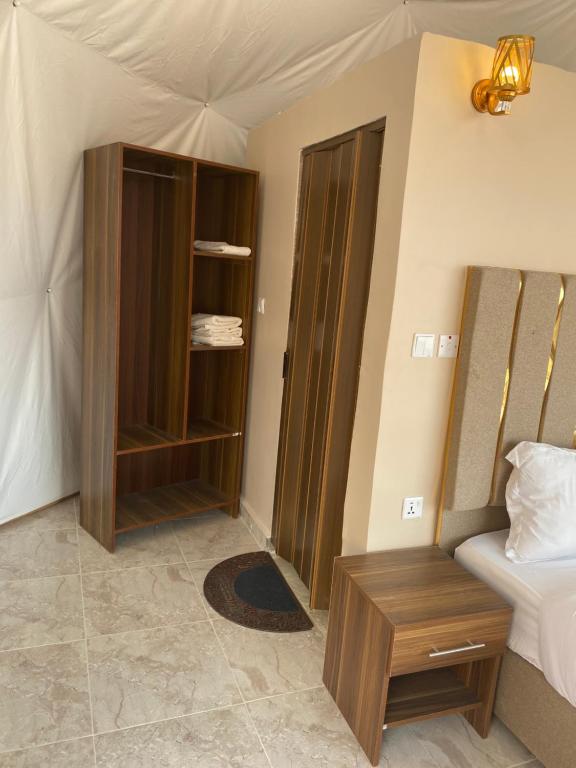 Postel nebo postele na pokoji v ubytování Waseem luxury camp