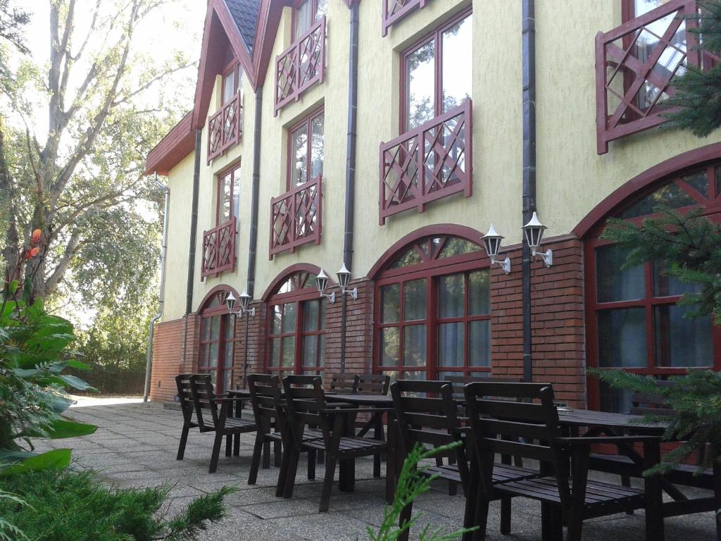 Budova, kde se hotel nachází