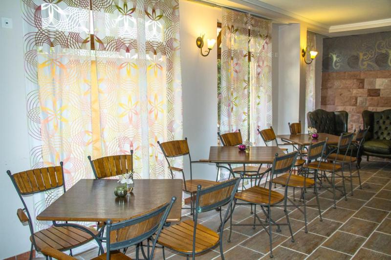 Posezení v ubytování Garni Hotel Meduza