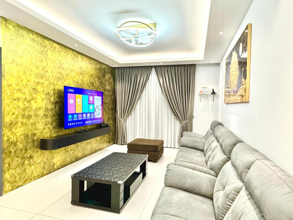 Μια τηλεόραση ή/και κέντρο ψυχαγωγίας στο Armadale Residence 3R3B@GalaCity