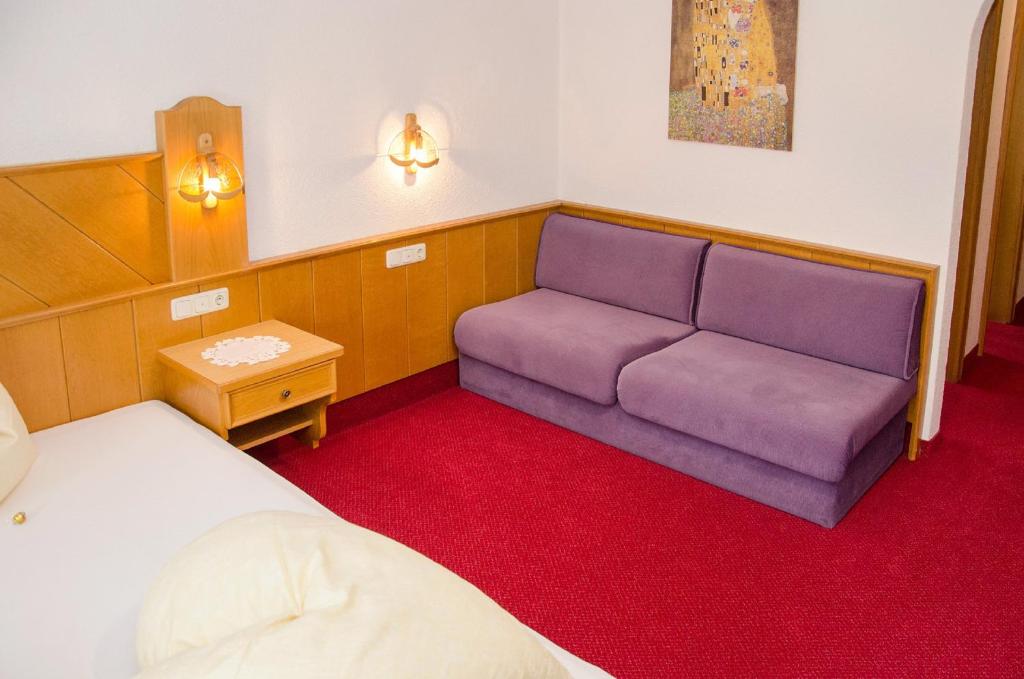 Postel nebo postele na pokoji v ubytování Haus Angela