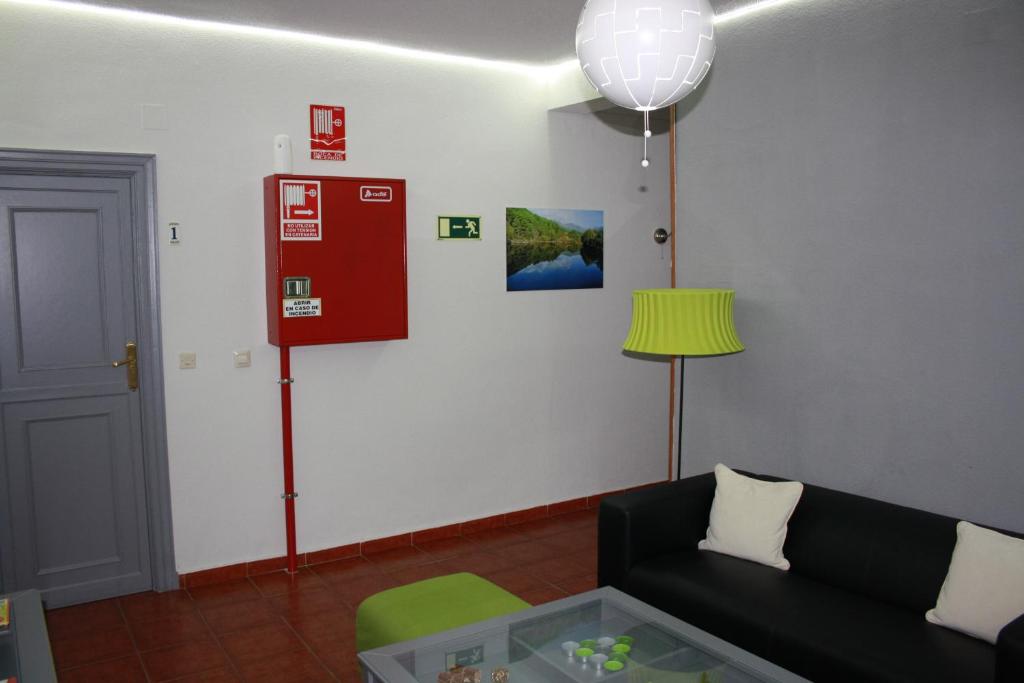 Posezení v ubytování Hostal La Estación