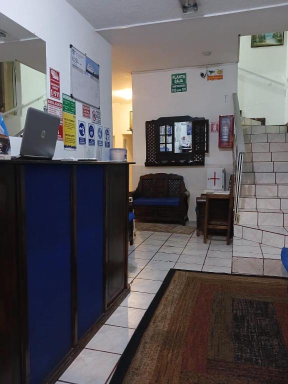TV a/nebo společenská místnost v ubytování Hostal Almagro