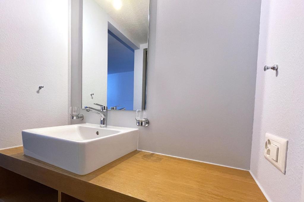 Koupelna v ubytování Hotel Schlüssel