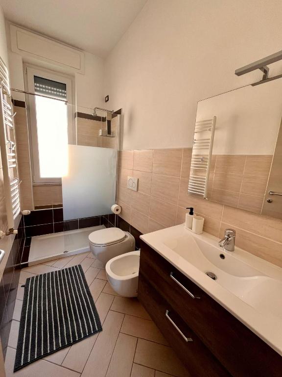 Koupelna v ubytování Casa Samu