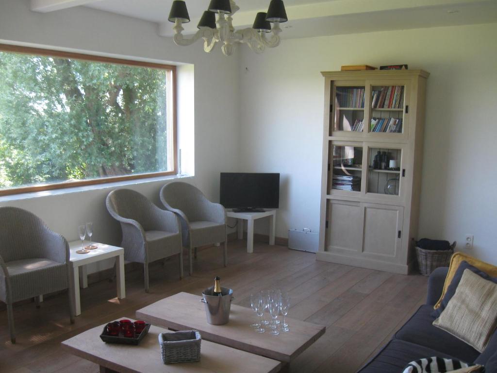 TV a/nebo společenská místnost v ubytování Holiday Home Victoria Fields