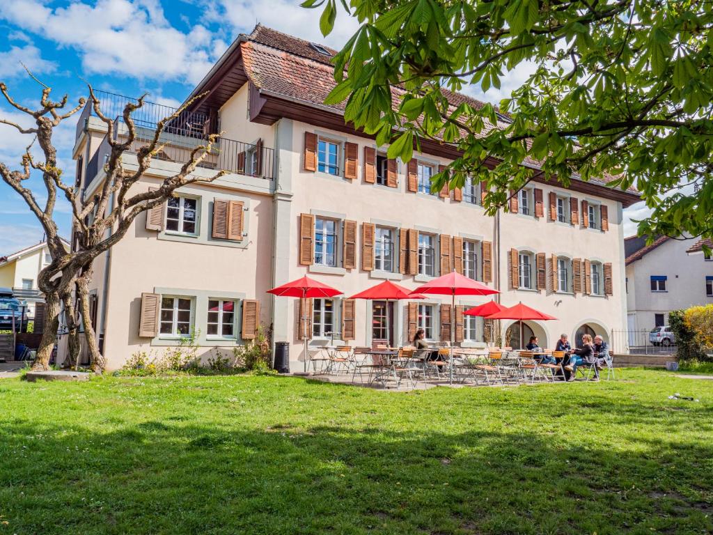 Zahrada ubytování Avenches Youth Hostel