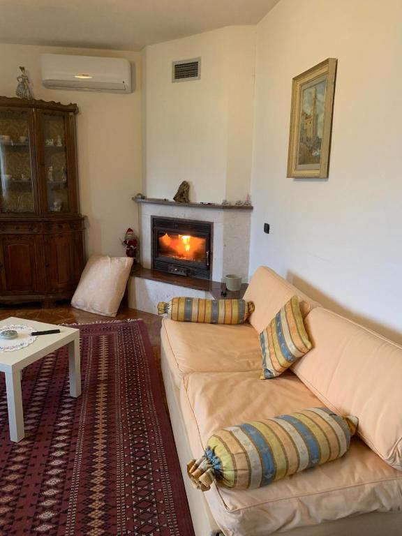 Posezení v ubytování Guesthouse Villa Rosa Berat