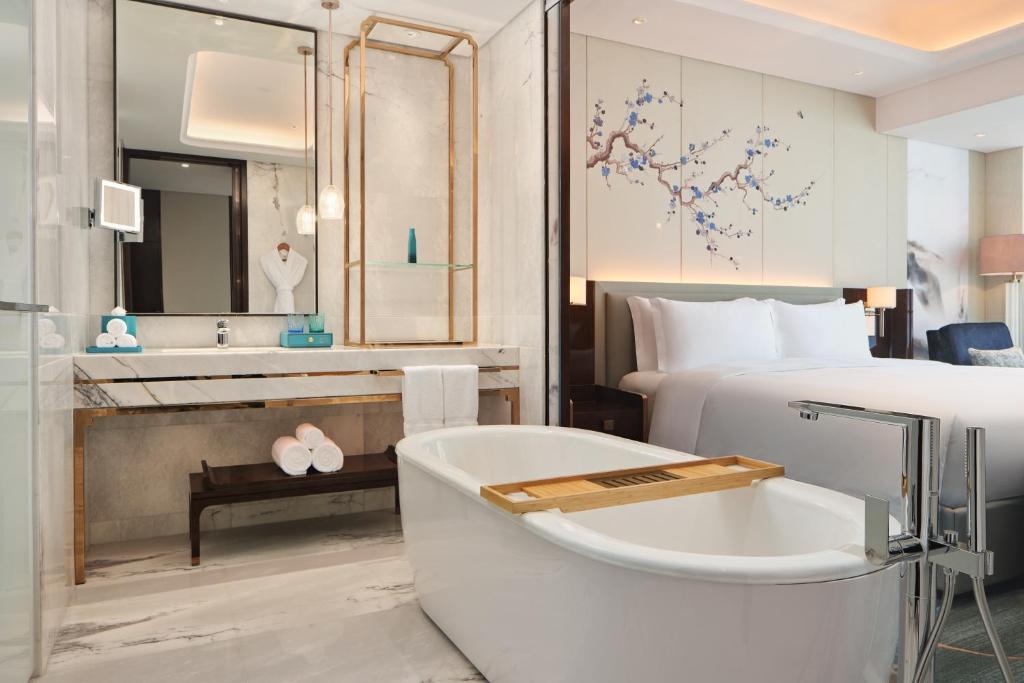 Koupelna v ubytování Na Lotus Hotel, a Luxury Collection Hotel, Nanning