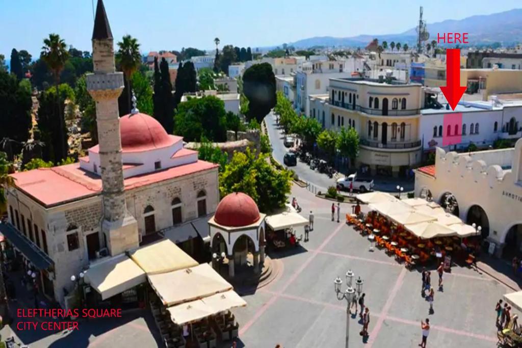 لابی و فضای عمومی Italian Gem in the heart of Kos - تصویر ۵