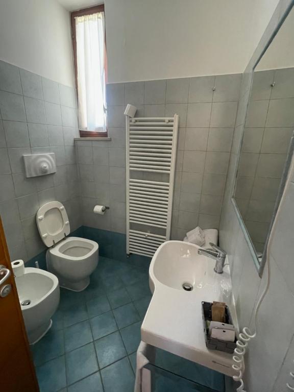 Koupelna v ubytování Hotel Rio Umbertide