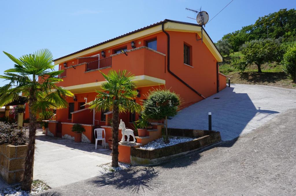 Budova, kde se bed and breakfast nachází