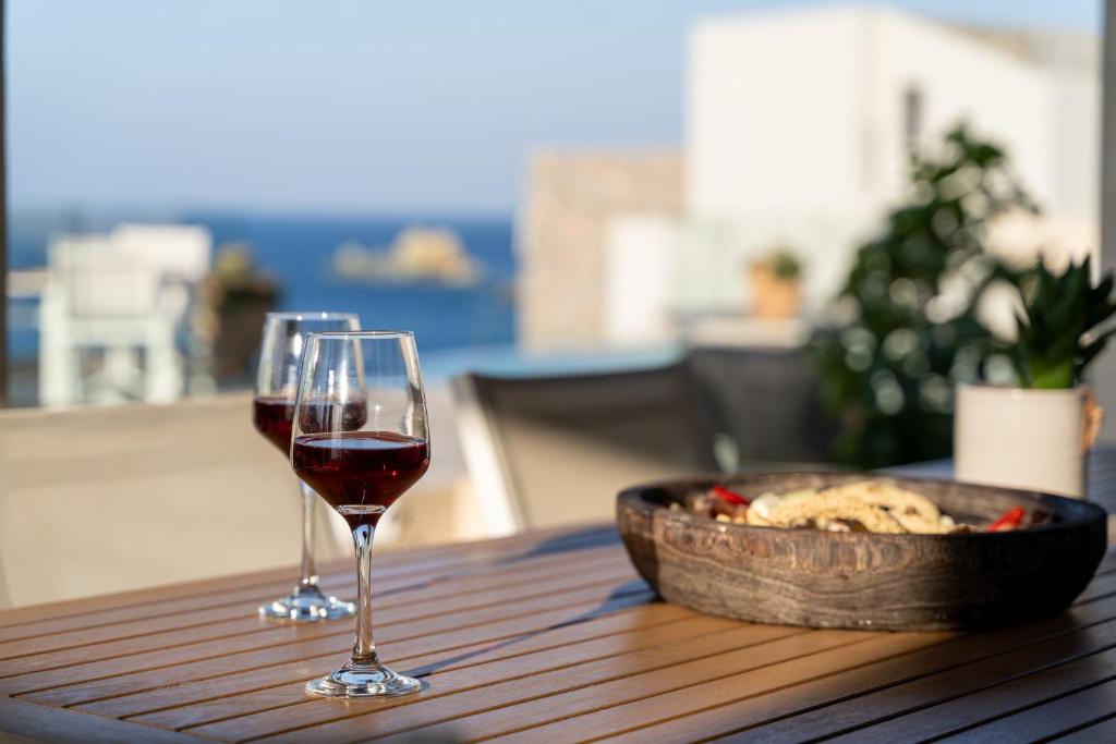 Napoje w obiekcie Amazing View Villa Aliki with Infinity Pool & Spa